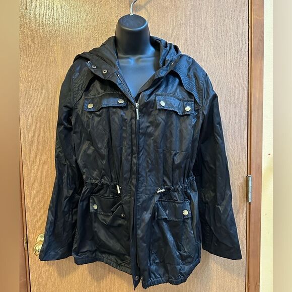 Michael Kors women’s black jacket - Size Small - Picture 1 of 13